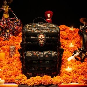 Wolfpak 🐺 Dia De Los Muertos 35L Backpack